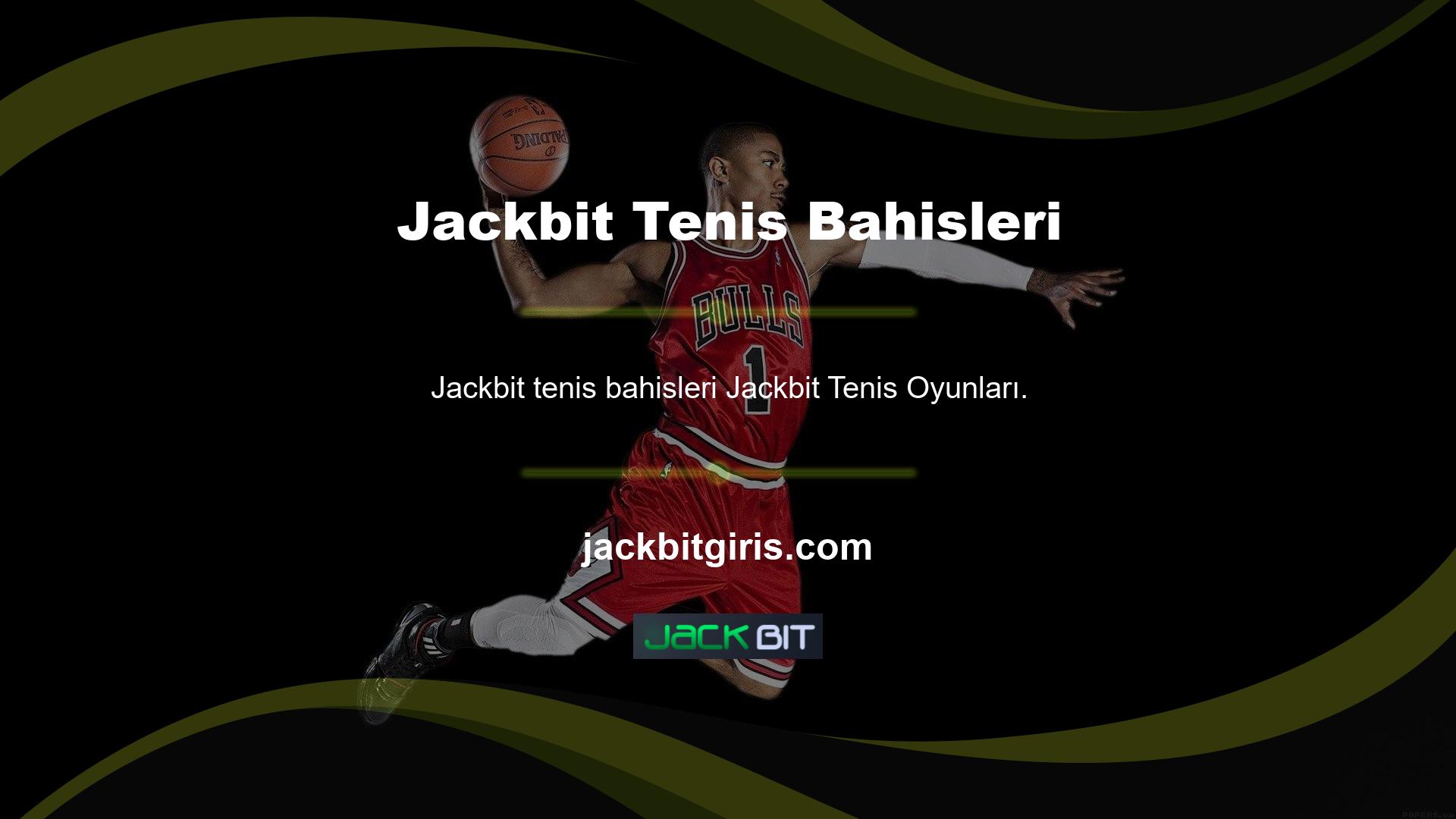 Jackbit tenis oyunu alternatifleri sunuyor